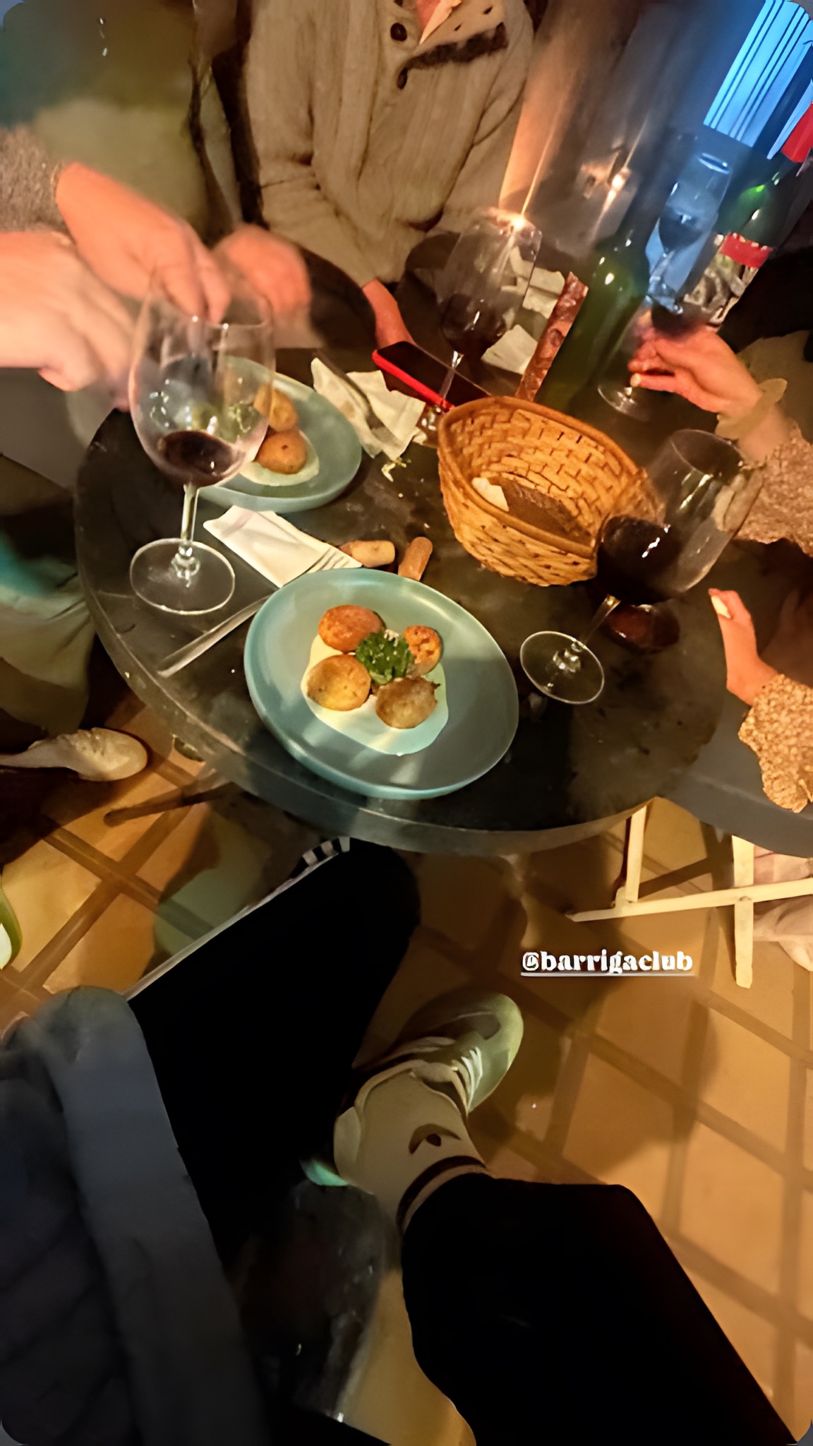Detalle cena